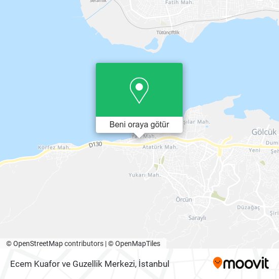 Ecem Kuafor ve Guzellik Merkezi harita