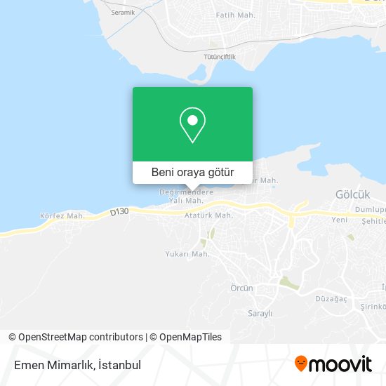 Emen Mimarlık harita