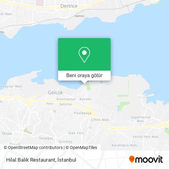 Hilal Balık Restaurant harita