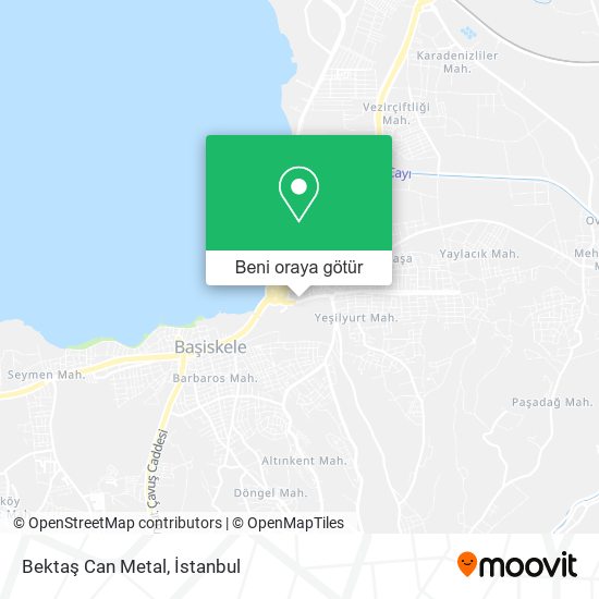 Bektaş Can Metal harita