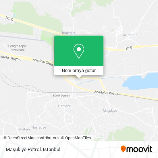 Maşukiye Petrol harita
