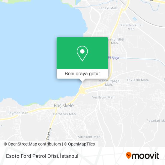 Esoto Ford Petrol Ofisi harita