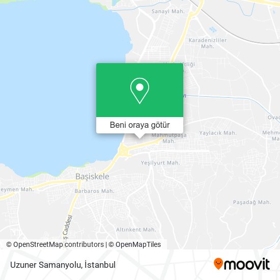 Uzuner Samanyolu harita