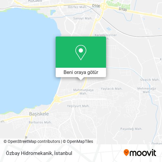 Özbay Hidromekanik harita