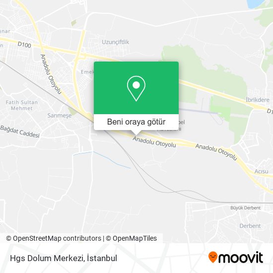Hgs Dolum Merkezi harita