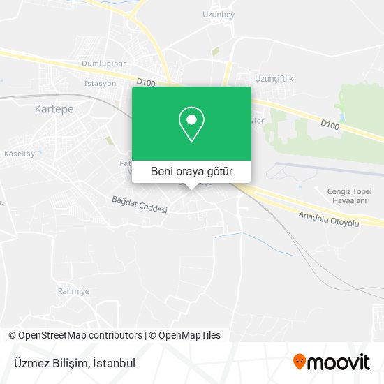 Üzmez Bilişim harita