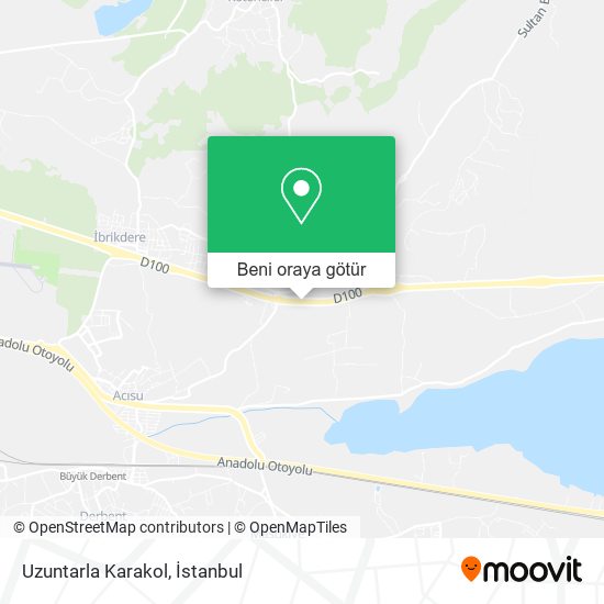 Uzuntarla Karakol harita