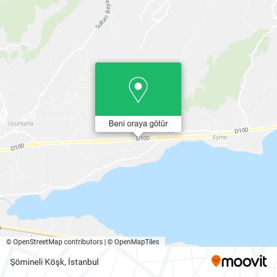 Şömineli Köşk harita
