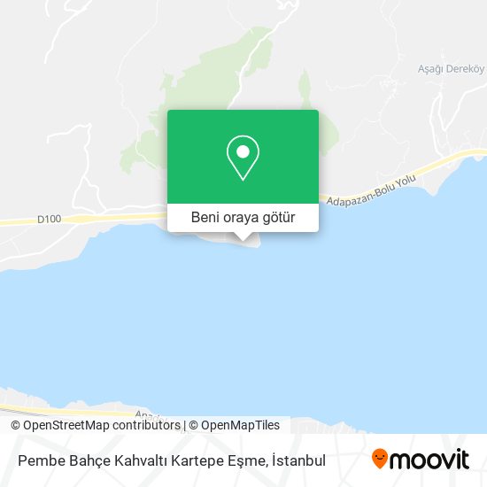 Pembe Bahçe Kahvaltı Kartepe Eşme harita