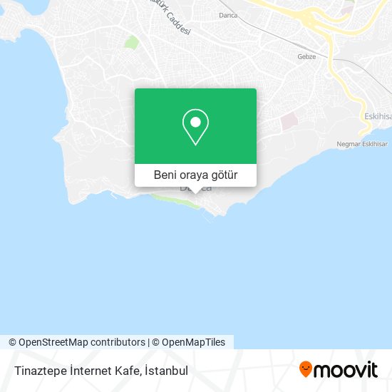 Tinaztepe İnternet Kafe harita