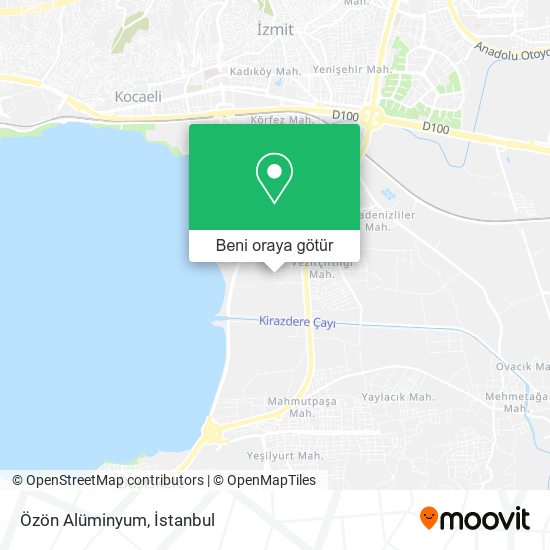 Özön Alüminyum harita