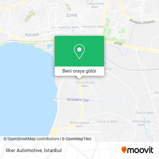 Ilker Automotive harita