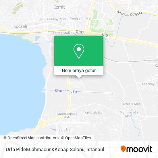 Urfa Pide&Lahmacun&Kebap Salonu harita