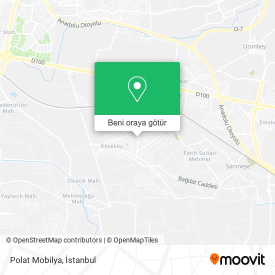 Polat Mobilya harita