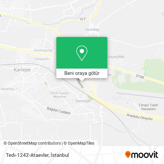 Tedı-1242-Ataevler harita