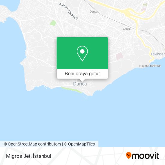 Migros Jet harita