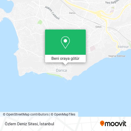 Özlem Deniz Sitesi harita