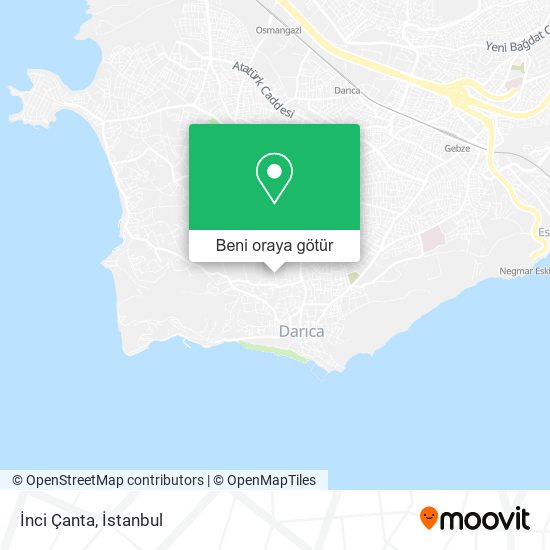 İnci Çanta harita