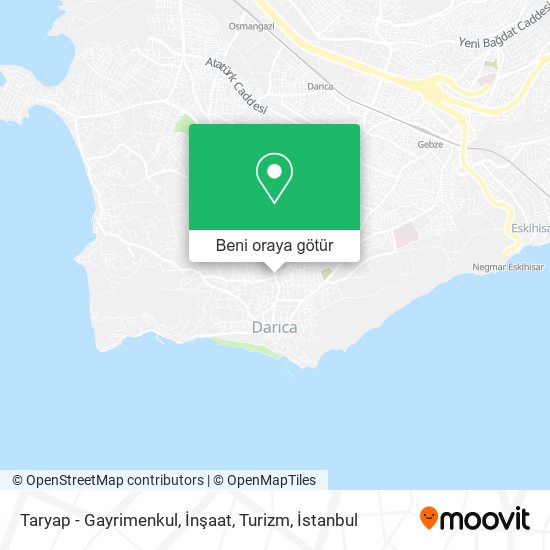 Taryap - Gayrimenkul, İnşaat, Turizm harita