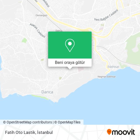 Fatih Oto Lastik harita