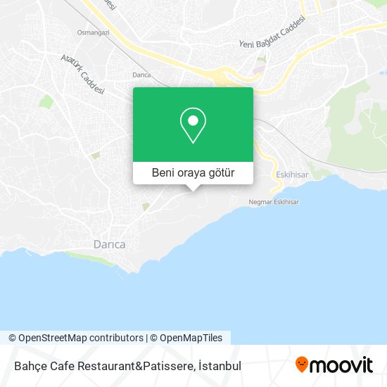 Bahçe Cafe Restaurant&Patissere harita