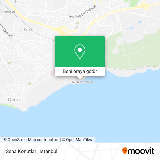 Sena Konutları harita