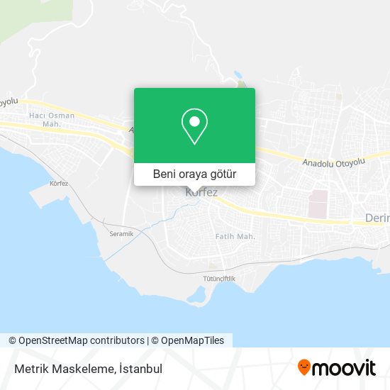 Metrik Maskeleme harita