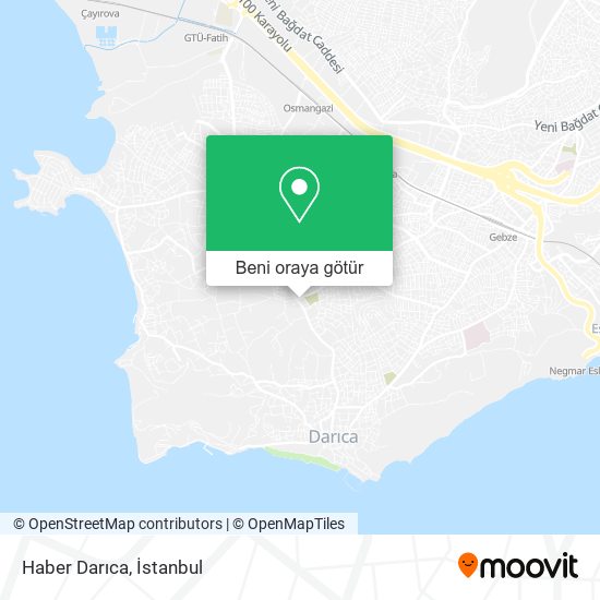 Haber Darıca harita
