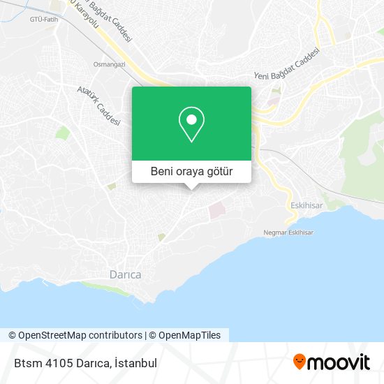 Btsm 4105 Darıca harita