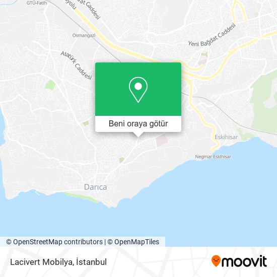 Lacivert Mobilya harita