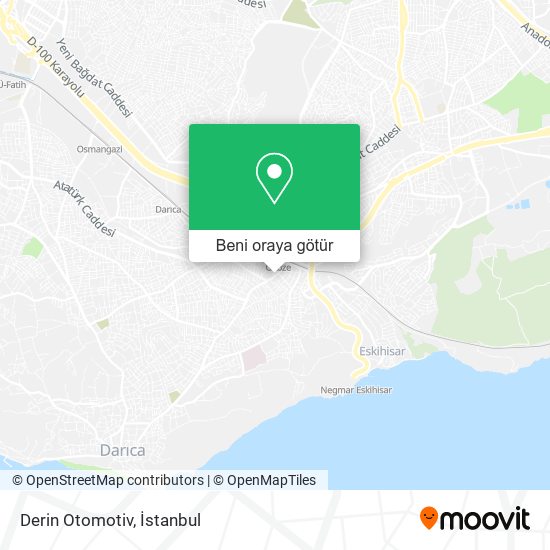 Derin Otomotiv harita