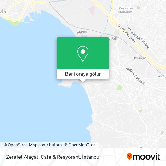 Zerafet Alaçatı Cafe & Resyorant harita