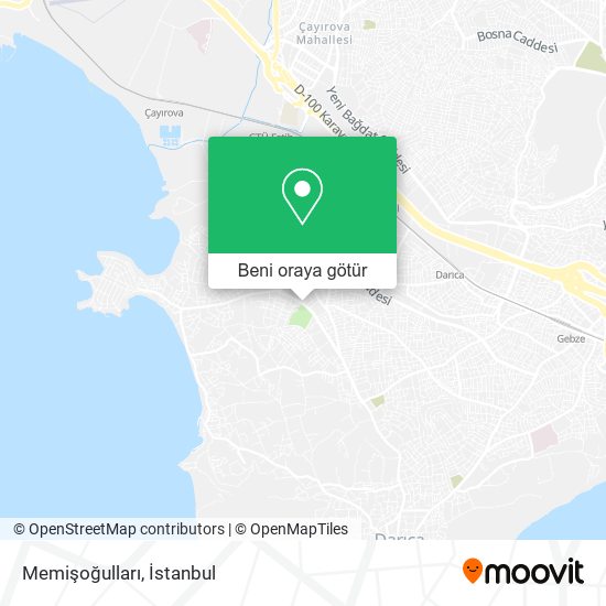 Memişoğulları harita