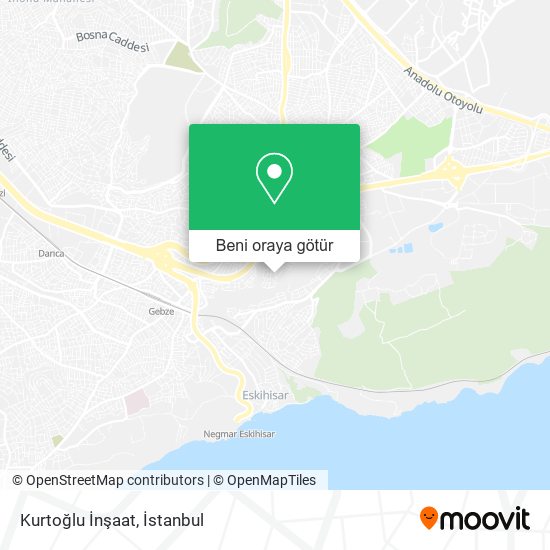 Kurtoğlu İnşaat harita