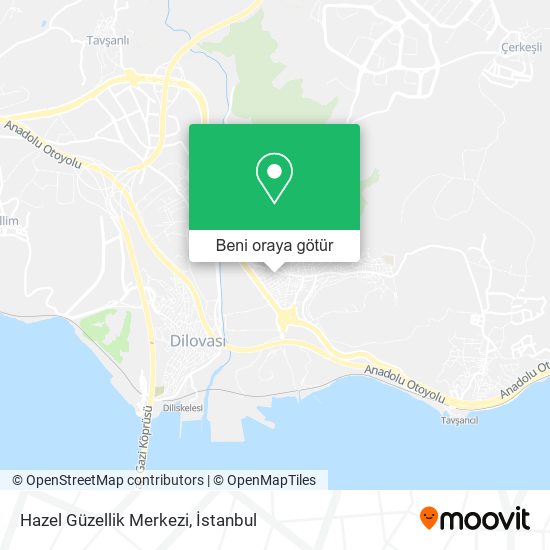 Hazel Güzellik Merkezi harita