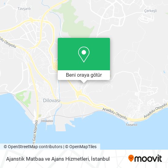 Ajanstik Matbaa ve Ajans Hizmetleri harita