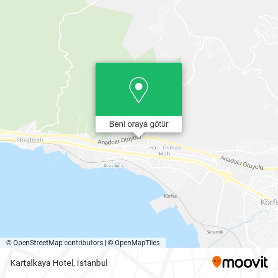 Kartalkaya Hotel harita