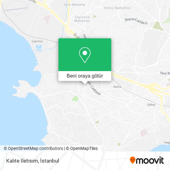 Kalıte Iletısım harita