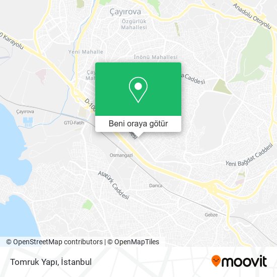Tomruk Yapı harita