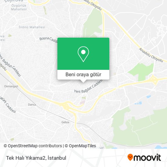 Tek Halı Yıkama2 harita