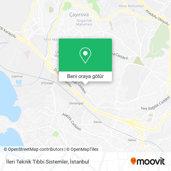 İleri Teknik Tıbbi Sistemler harita