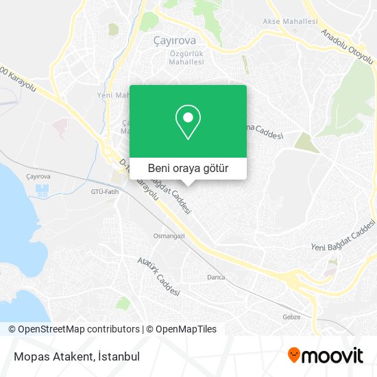 Mopas Atakent harita