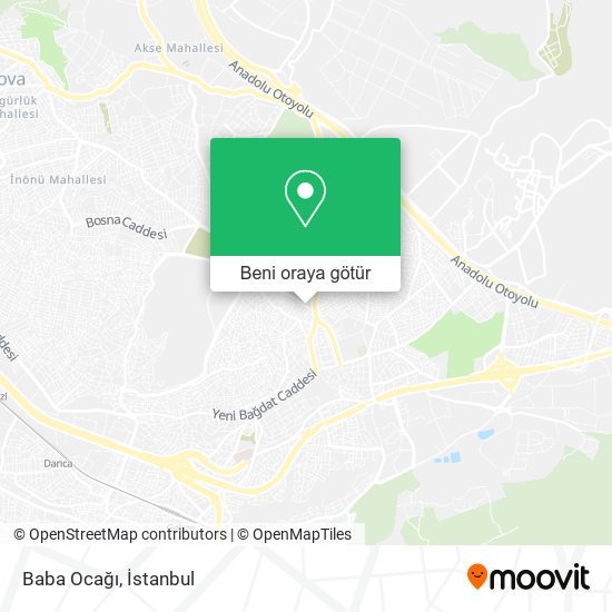 Baba Ocağı harita