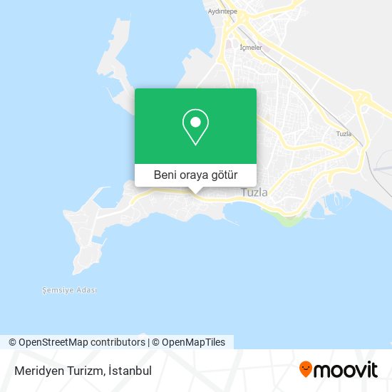 Meridyen Turizm harita