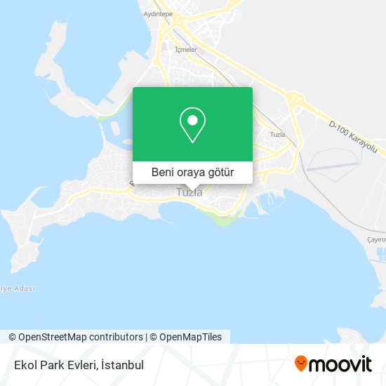 Ekol Park Evleri harita