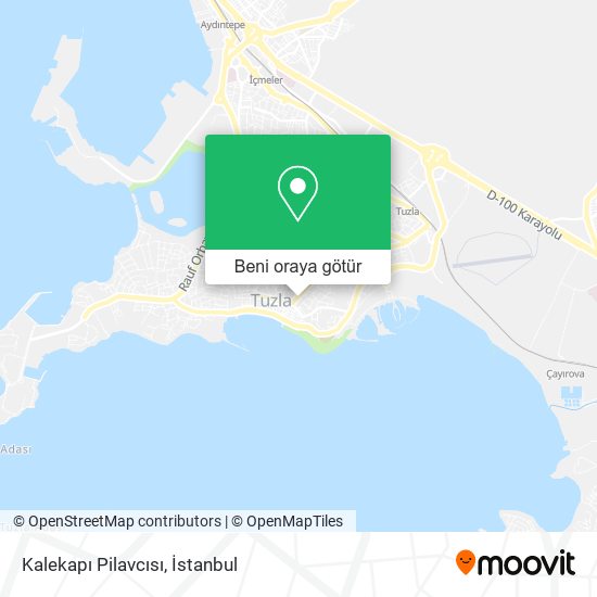Kalekapı Pilavcısı harita