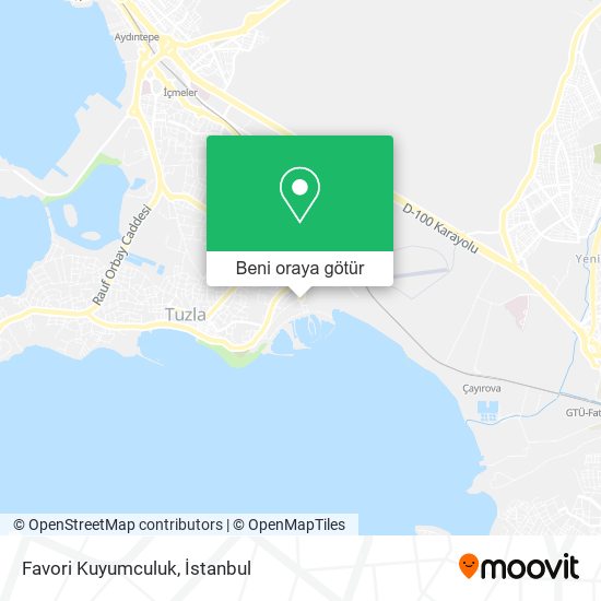 Favori Kuyumculuk harita