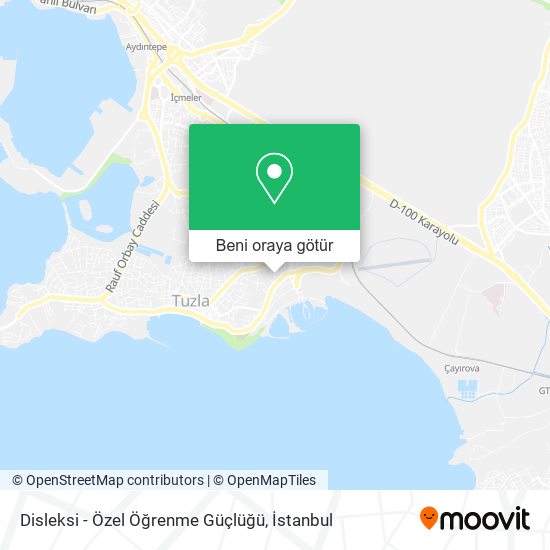 Disleksi - Özel Öğrenme Güçlüğü harita