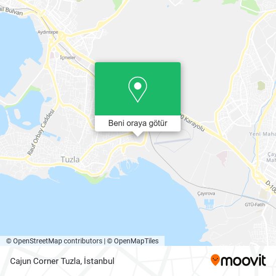 Cajun Corner Tuzla harita