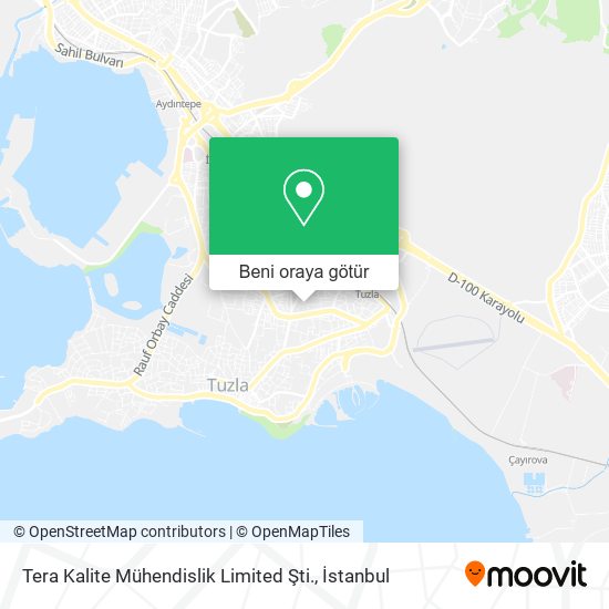 Tera Kalite Mühendislik Limited Şti. harita